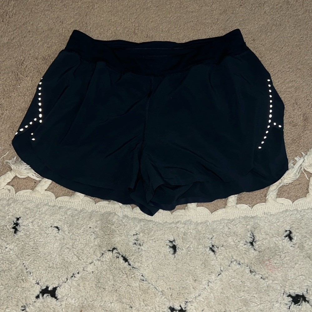 Lulu Lemon Fast and Free Reflective High Rise Classic Fit Short 3”